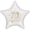 70. narozeniny balónek hvězda