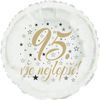 95. narozeniny balónek kruh