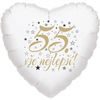55. narozeniny balónek srdce