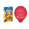 balónek nafukovací standard 23cm Happy Birthday mix 8000131