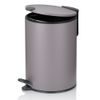 Koš kosmetický - šedá mat - 3 l