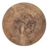 Cork placemat WOODEN diameter 38 cm