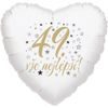 49. narozeniny balónek srdce