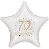 70. narozeniny balónek hvězda