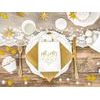Paper bags for sweets Mr&Mrs white - Wedding -13 x 14cm - 6 pcs