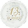 Balónek kruh na 13. narodeniny