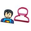 Vykrajovátko Lego Hlava Chalan / Superman - 3D tlač