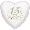Srdcový balónik na 15. narodeniny