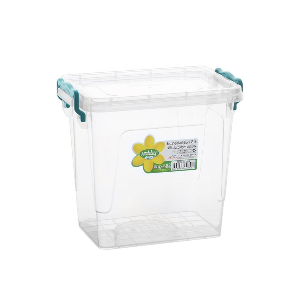 Box plastový multi obdĺžnik vysoký 1,45 l | ORION domácí potřeby | Plastové  boxy | Dometa | kvalitné domáce potreby