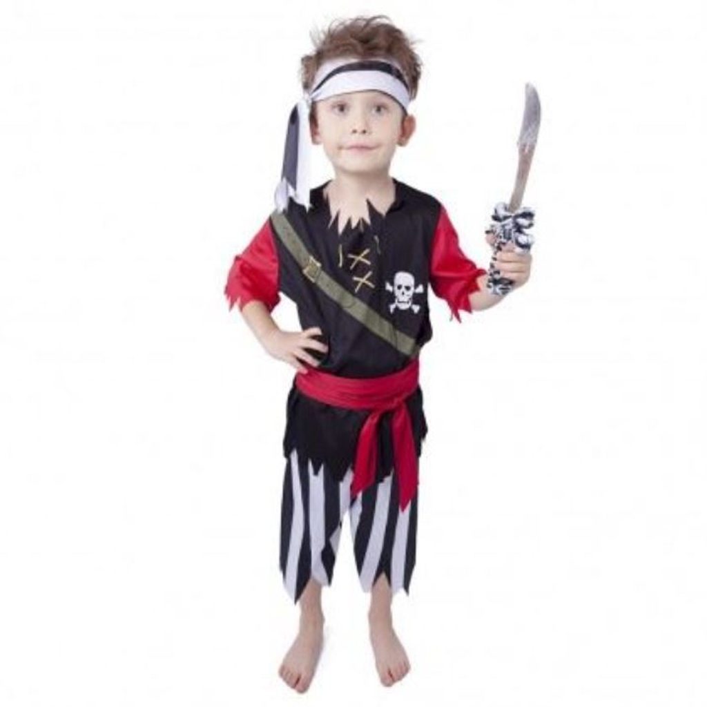 Karnevalový kostým pirát s šátkem vel.M | RAPPA | Detské kostýmy a masky |  Dometa | kvalitné domáce potreby