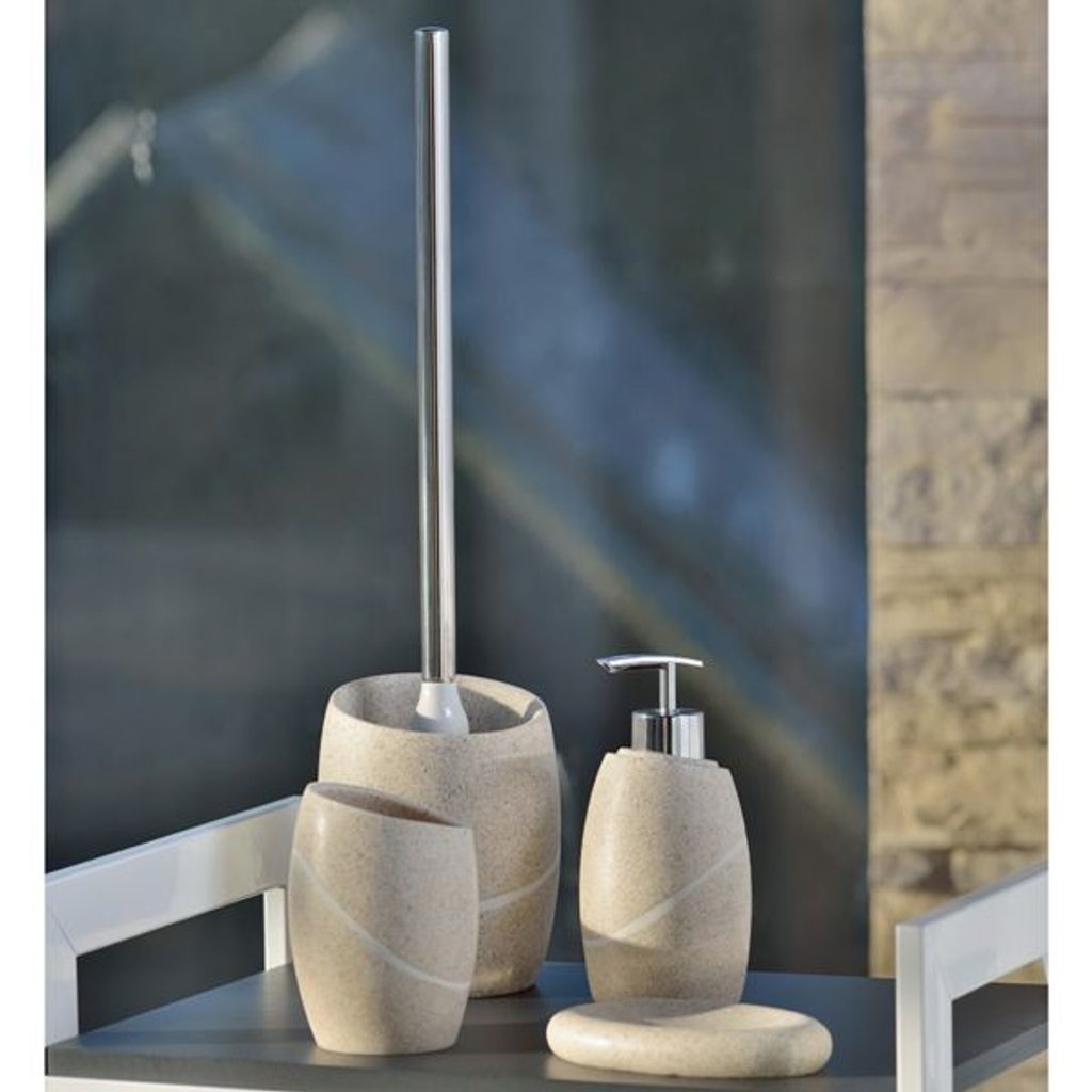 Dávkovač mýdla TALUS poly, dekor kámen béžový KELA KL-20297 | Kela | Dávkovače  mýdla | Dometa | kvalitní domácí potřeby