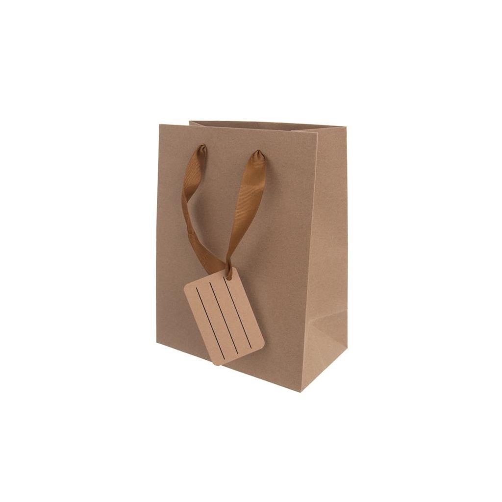 Taška dárková 14x18 cm NATURE | ORION domácí potřeby | Dárkové tašky a  krabice | Dometa | kvalitní domácí potřeby