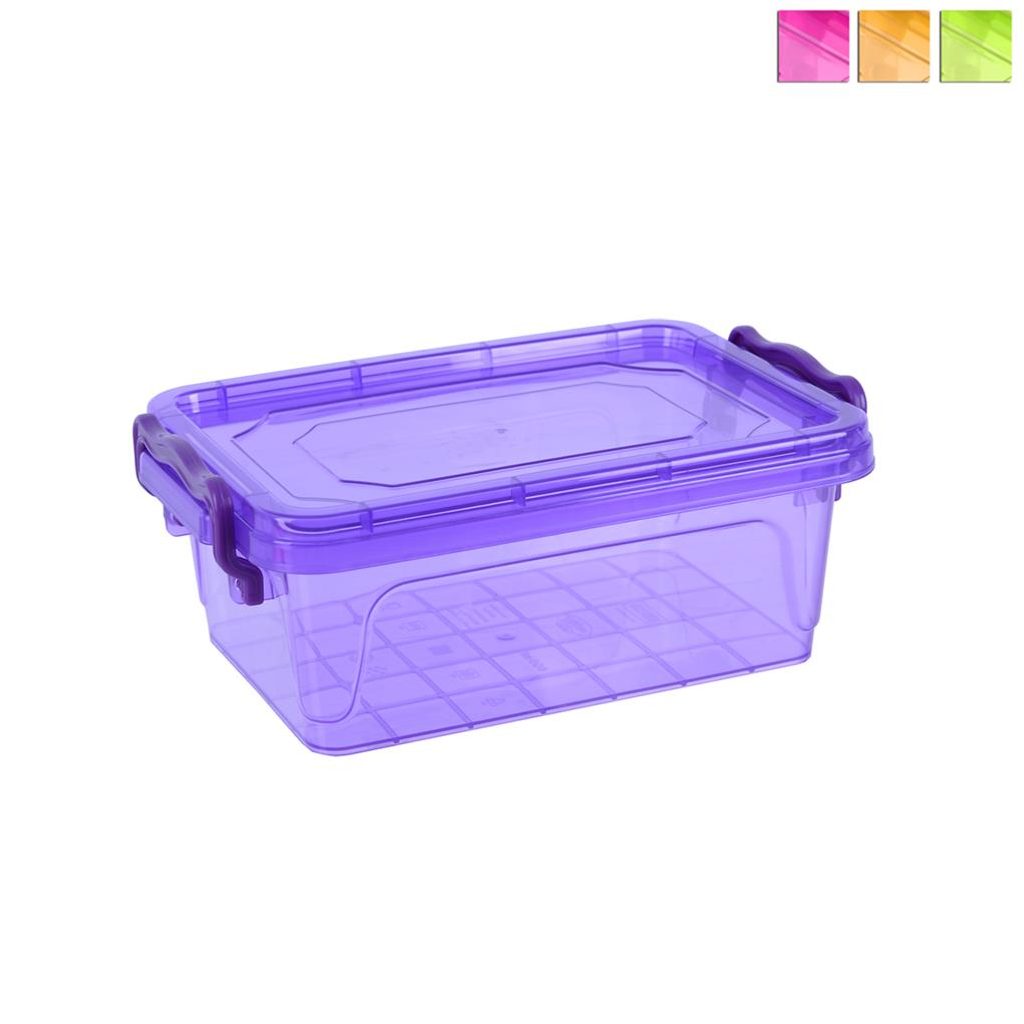 Plastový box multi BON obdĺžnik nízky 0,6 l | ORION domácí potřeby |  Plastové boxy | Dometa | kvalitné domáce potreby