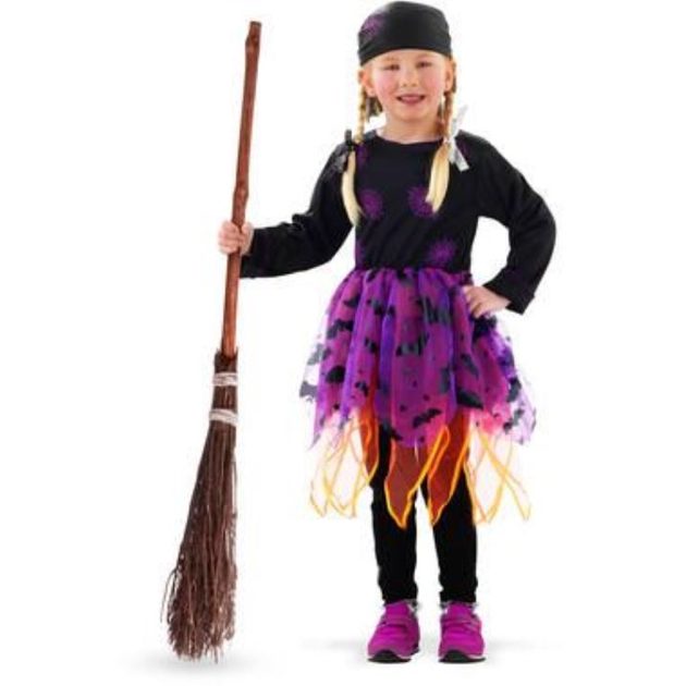 Dětský kostým čarodějnice - Halloween (S) | Folat | Dětské kostýmy a masky  | Dometa | kvalitní domácí potřeby