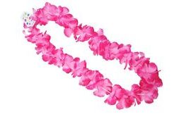 Hawaiian wreath approx. 100 cm - ROSE - Hawaii