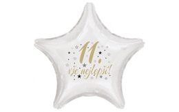 Balloon foil digits gold - Gold 115 cm - 6/9