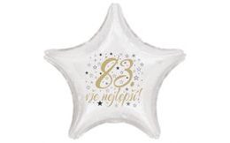 83. narozeniny balónek hvězda