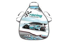Gyermek kötény alkotáshoz - Autó - Racing