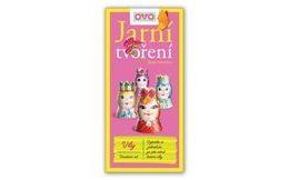Velikonoční set OVO - víly - 4 smršťovací košilky + 4 korunky + 4 šaty
