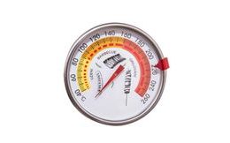 Oven and smokehouse thermometer - stainless steel