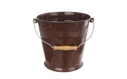 Smaltované vedro BROWN 10 l