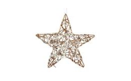 hvězda závěs vánoční 15cm FJ281188NB 8885965