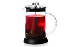 Konvička na čaj a kávu french press 800 ml nerez BERLINGERHAUS BH-6303