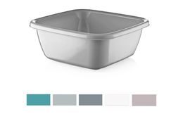 Sink plastic square FAV with handles 22 l