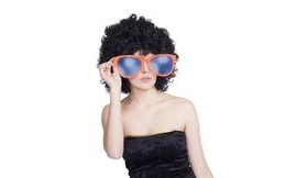 MEGA PARTY Orange Glasses