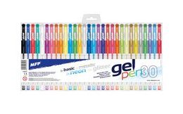 Set of 30 gel pens - 0.5 mm