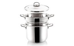 Hrnec s poklicí nerez 24 cm TRIER CS SOLINGEN CS-075163
