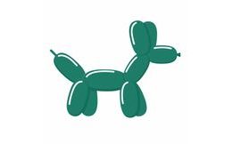 Tvarovací balónek zelený Belbal