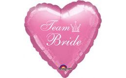 Team Bride balónek foliový růžový