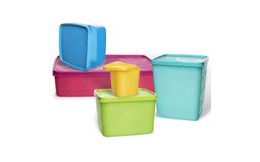 Food Storage Container Set of 3 Royal Black Collection