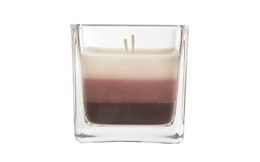 Vonná svíčka Sandalwood-Vanilla ve skle s víkem malá