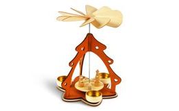 svícen točící dřevěný 21x21x25cm BD-21699B 8885969