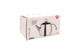 Glass/stainless steel/bamboo coffee pot CORK 1 l