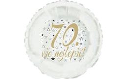 70. narozeniny balónek kruh