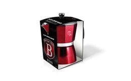 Konvice na espresso 6 šálků Burgundy Metallic Line BERLINGERHAUS BH-6388 300ml