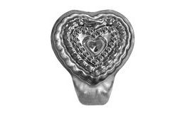 Dough mould heart 20 pc.