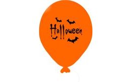 Halloween balónek oranžový