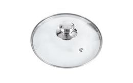 Üveg fedő 24 cm rozsdamentes fogantyúval