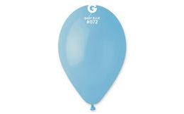 Balloons 100 pcs baby blue 26 cm pastel