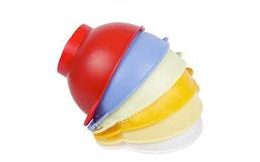 Plastic funnel 16 x 4 cm - various colours