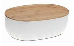 Breadbox NAMUR plastic / wood white