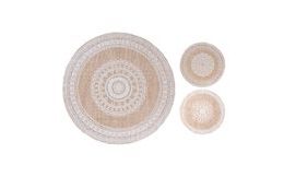 Jute placemat diameter 38cm