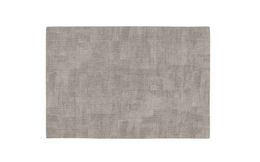 Plastic placemat grey jute