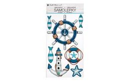 Samolepící dekorace 10492 kormidlo plastické 25 x 47 cm