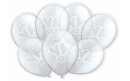 Clear Balloons for Wedding Decorations - 7 pcs
