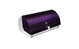 Stainless steel breadbox Purple Metallic Line